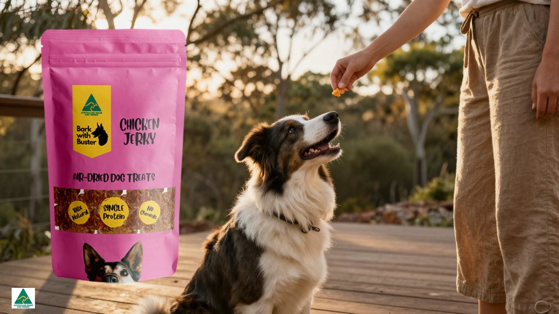 Healthy Dog Treats Australia - Bark with Buster