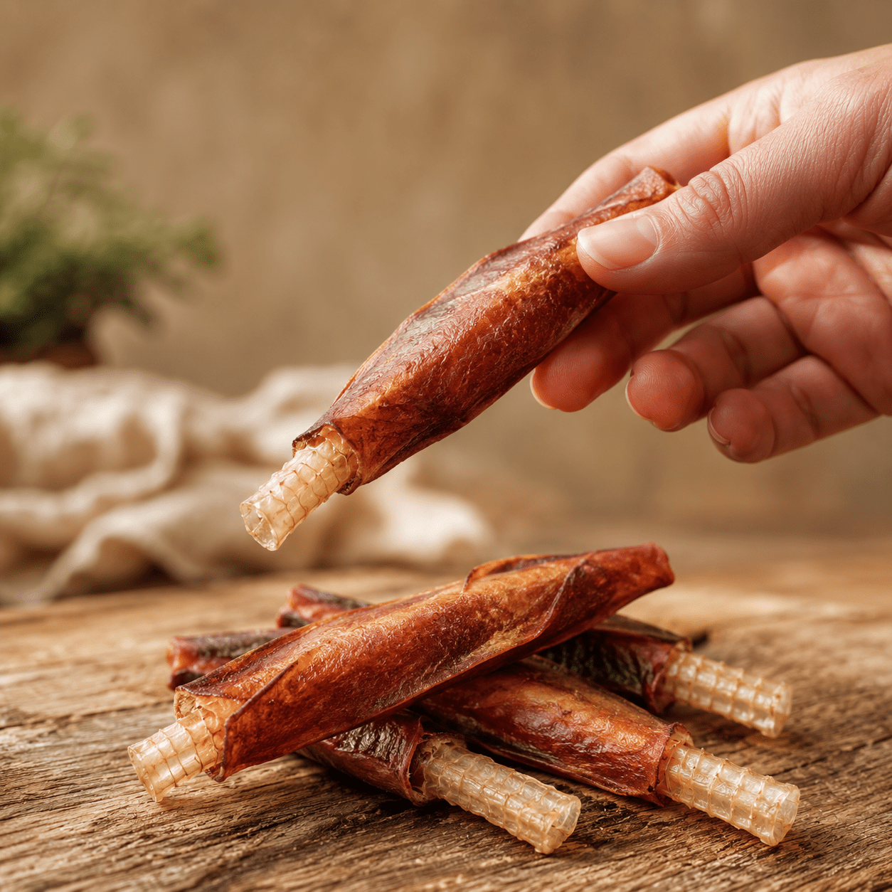 Australian Seafood Drumstick Dog Chews - Bark with Buster