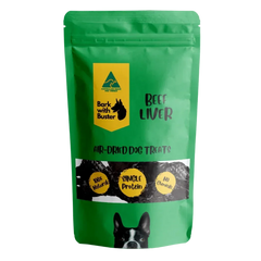 Air-dehydrated beef liver dog treats for training Australian made