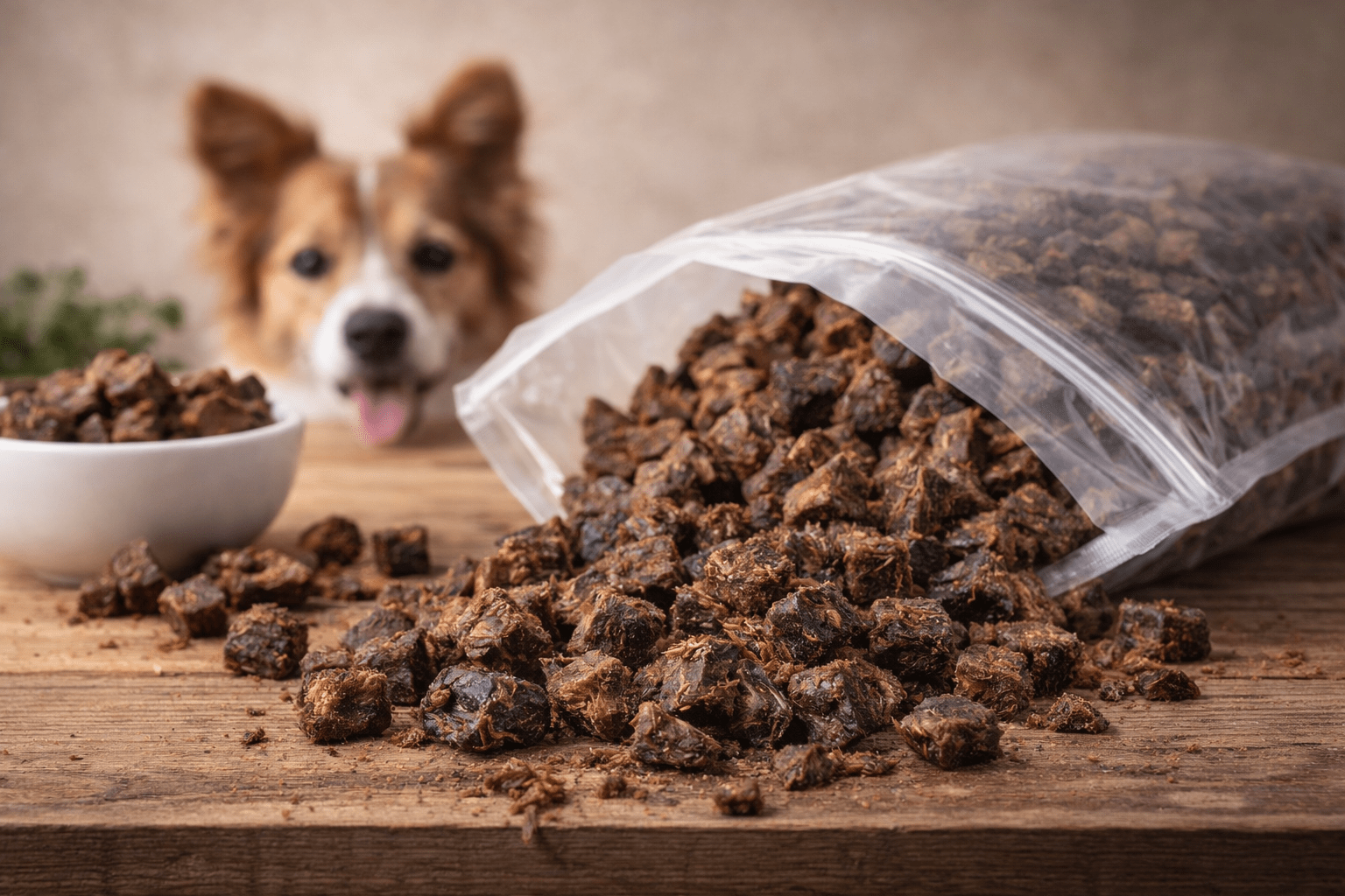 Bulk kangaroo cubes dog treats bark with buster - Bark with Buster