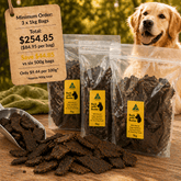 Bulk Lamb Liver Dog Treats 1kg | Premium Australian 3kg Bundle - Bark with Buster