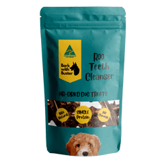Kangaroo Dental Cleansers Dog Treats - Kangaroo Chews Bark with Buster Pouch