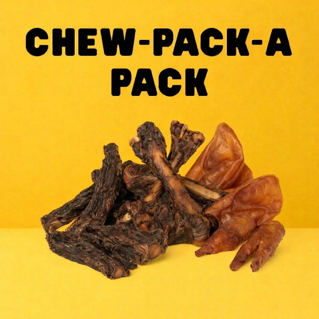 Dog Bone Treats Chew Pack – 12 Premium Aussie Bones - Bark with Buster