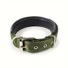 Dog Collar – Strong & Durable Leather for Comfort - Bark with Buster