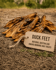 Duck Feet Dog Treats - Bark with Buster