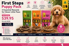 First Steps Puppy Training Pack - Bark with Buster