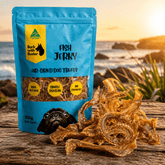 Fish Jerky Dog Treats – Natural Single Ingredient Aussie Chews - Bark with Buster