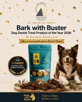 Kangaroo Dental Chews for Dogs - Bark with Buster