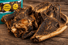 Kangaroo Dog Treats – Meaty Bones for Strong Chewers - Bark with Buster