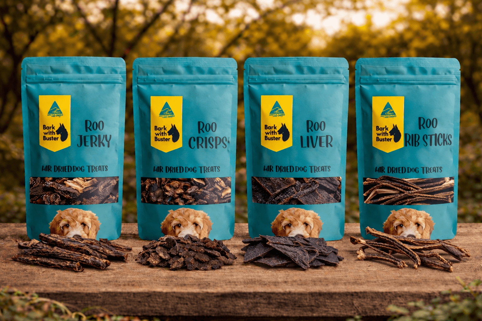 Kangaroo Dog Treats Saver Pack - Bark with Buster