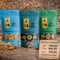 Mixed Dog Treats Saver Pack | Aussie Variety Bundle - Bark with Buster