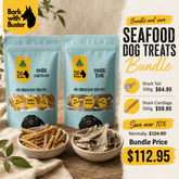 Seafood Dog Treats Bundle - Bark with Buster