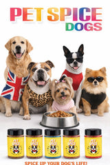 Shark Cartilage Pet Spice Sprinkle Trial Bottle – Natural Dog Food Topper - Bark with Buster