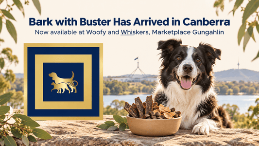 Bark with Buster Welcomes Woofy and Whiskers as Our First ACT Stockist - Bark with Buster