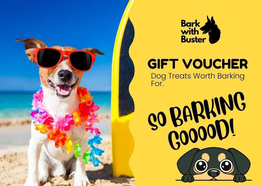 Best Dog Treat Gift Card for Christmas 2026 | Perfect Gift for Dog Lovers - Bark with Buster