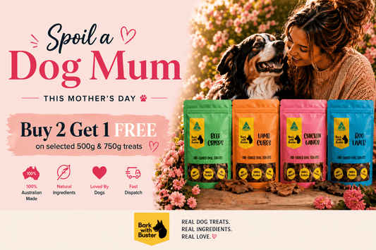 Mother's Day Gifts for Dog Mums Australia: 7 Natural Gifts Dogs Will Love Too (2026 Guide) - Bark with Buster
