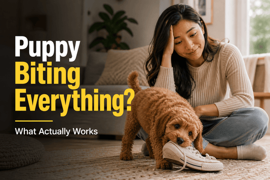 Puppy Biting Everything? What Actually Works Australia (2026 Guide) - Bark with Buster