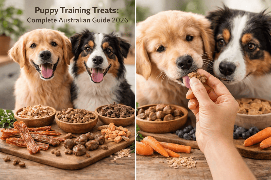Puppy Training Treats: Complete Australian Guide 2026 - Bark with Buster