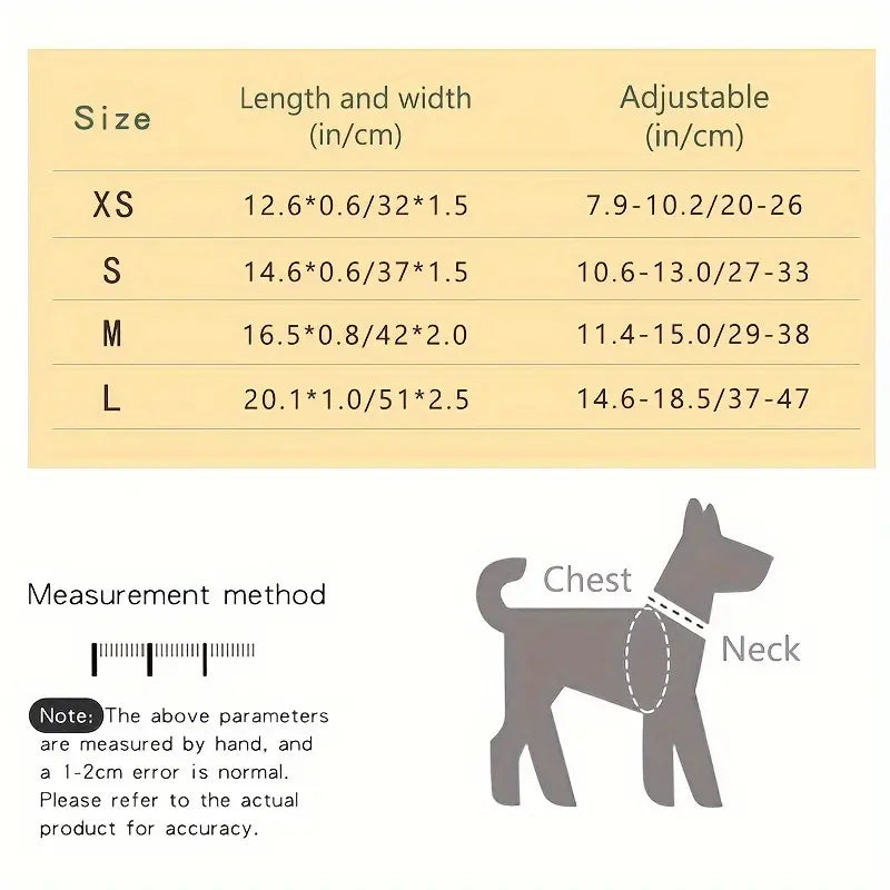 Find the Purrfect Fit: Bark with Buster Adjustable Dog & Cat Collars for Every Canine & Feline Adventure