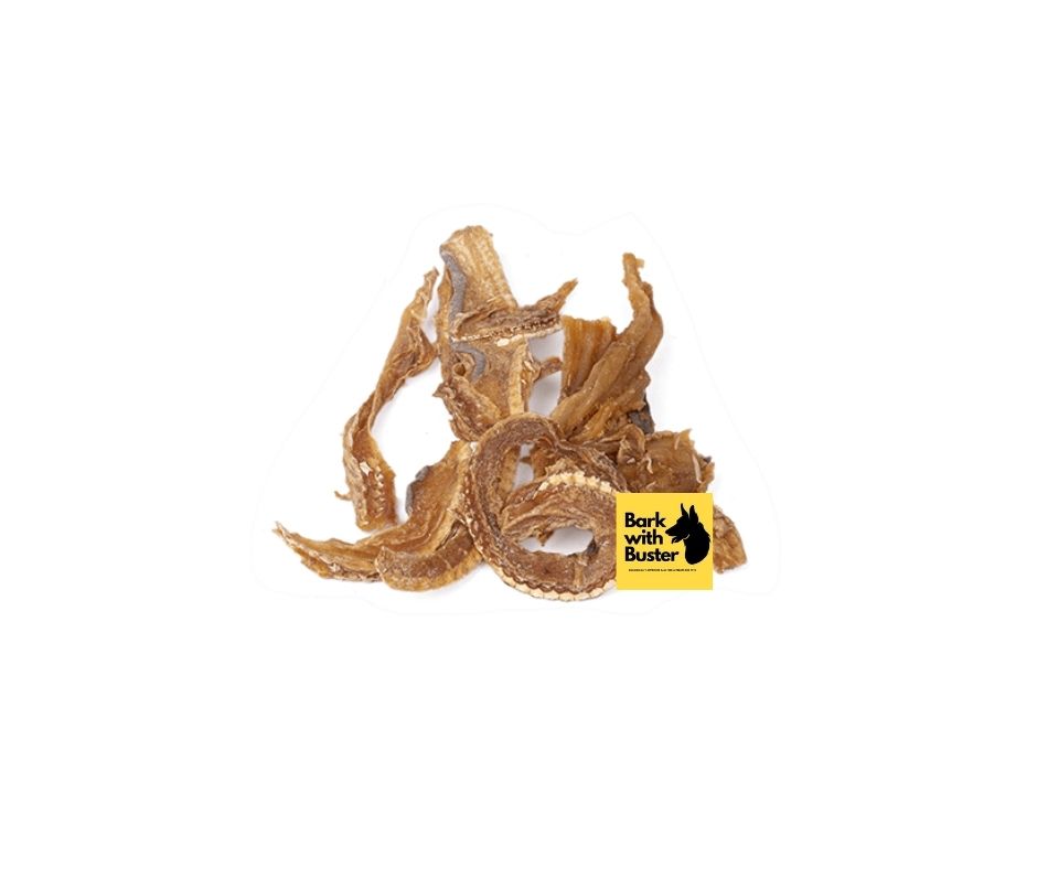 Fish Jerky Dog Treats Bark with Buster