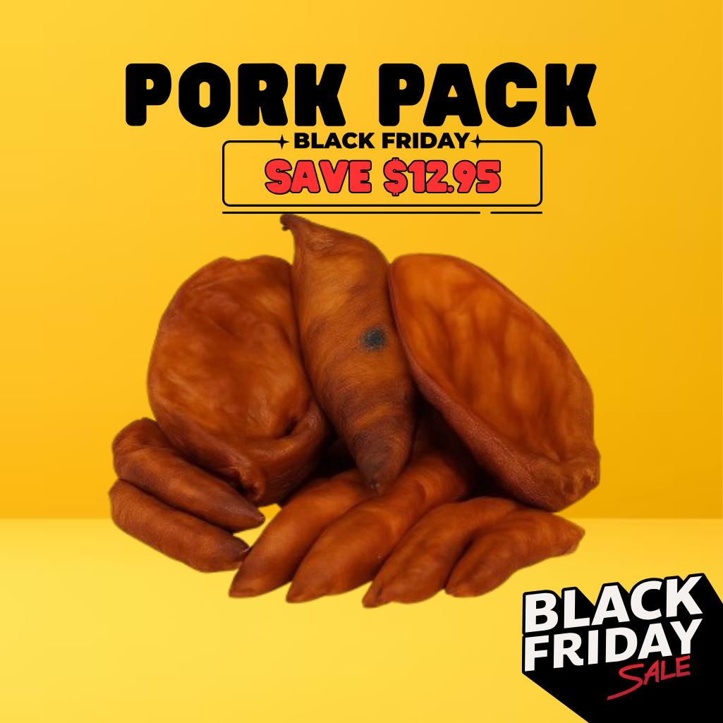 Pork Dog Treats Saver Pack
