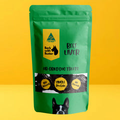Beef liver dog treats – high protein, grain-free, organ meat for dogs from Bark with Buster