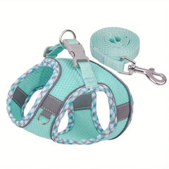 Comfort Harness & Dog Leash Set - Walkies Without the Worries- Effortless Exploration For You and Your Dog Measurements-bark-with-buster