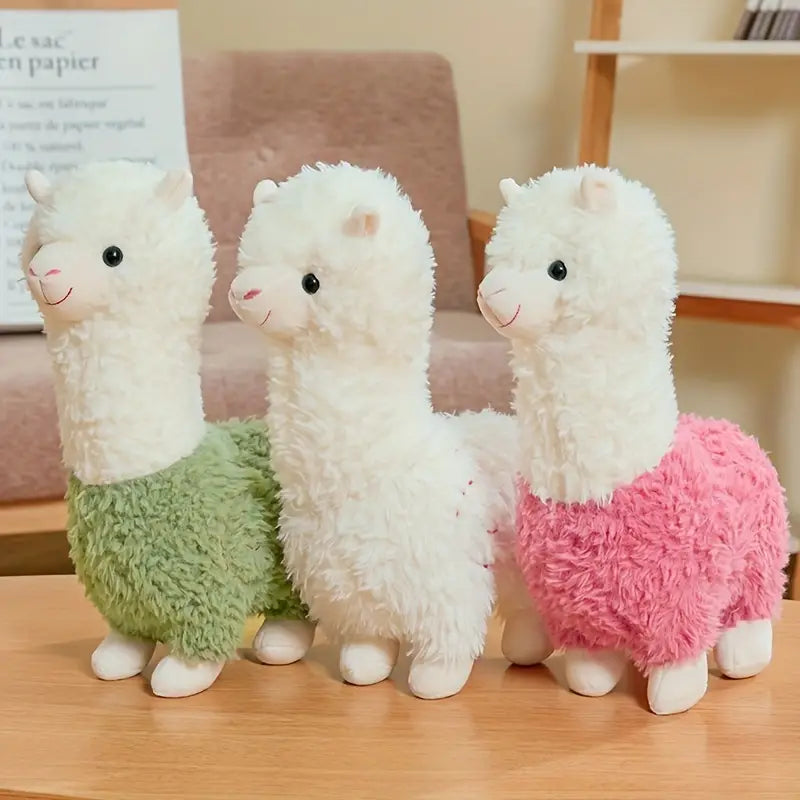 Cuddle Up With Cuteness: The Adorable Alpaca Plush Dog or Cat Toy Looking for a plush toy that will melt hearts and provide endless entertainment for your furry friend? Look no further than our Adorable Alpaca Plush Dog or Cat Toy!