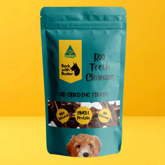 Grain-free kangaroo Dental Cleansers dog treats designed to support healthy teeth and gums in your dog. 