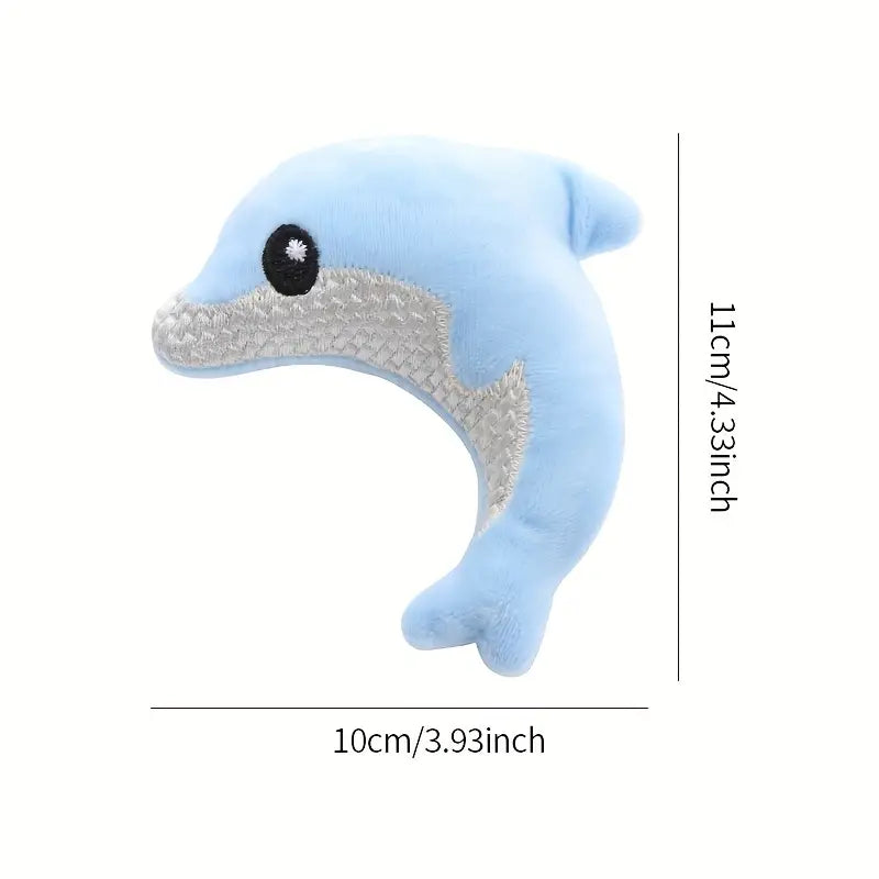 Unleash the Fun with Our Interactive Dolphin Cat or Dog Toy- Perfect for Playful Pups and Curious Kitties!