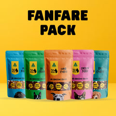 Five Dog Treat Fanfare Pack