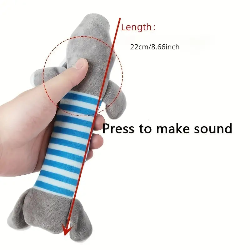 Is your furry friend ready for some tail-wagging fun? Bark with Buster's adorable squeaky plush dog toys are guaranteed to put a smile on your pup's face and a playful bounce in their step! 