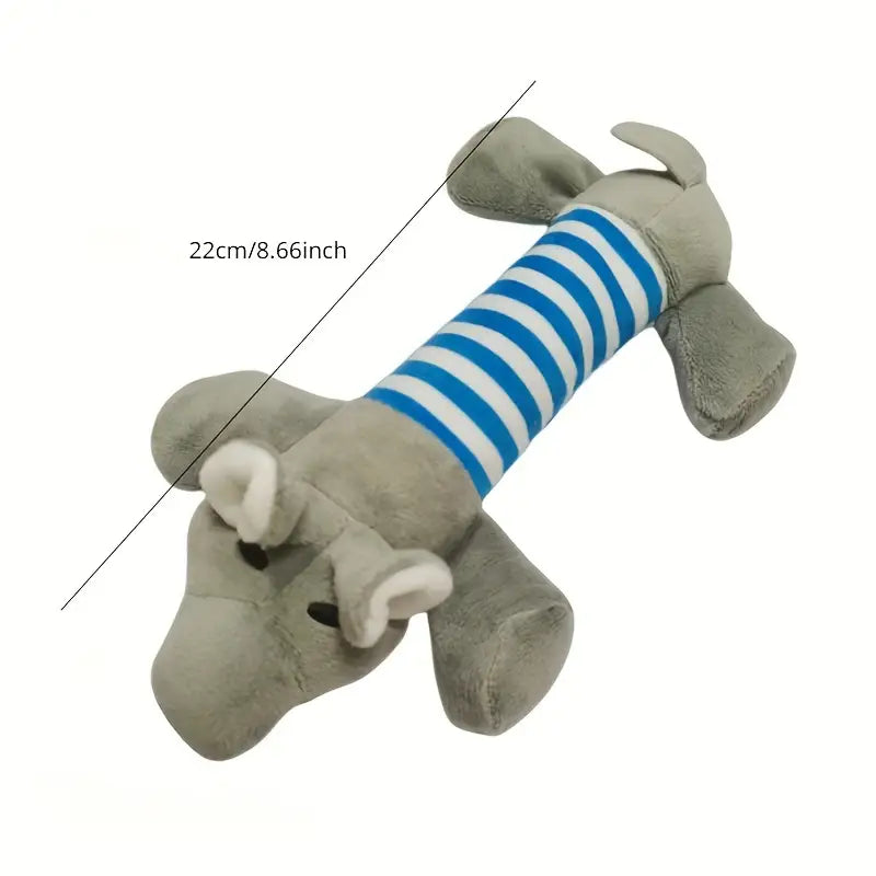 Is your furry friend ready for some tail-wagging fun? Bark with Buster's adorable squeaky plush dog toys are guaranteed to put a smile on your pup's face and a playful bounce in their step! 
