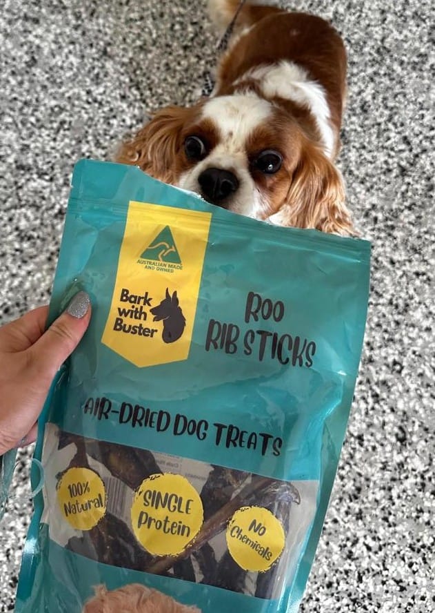 Dog Bones Kangaroo Rib Sticks are a great natural alternative for your dog.