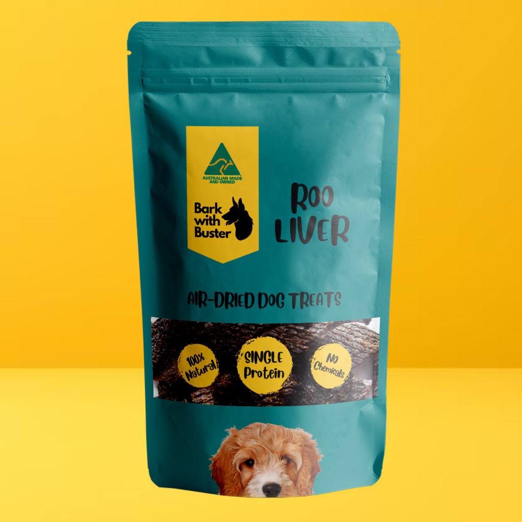 Breakable kangaroo liver dog treats for puppy training