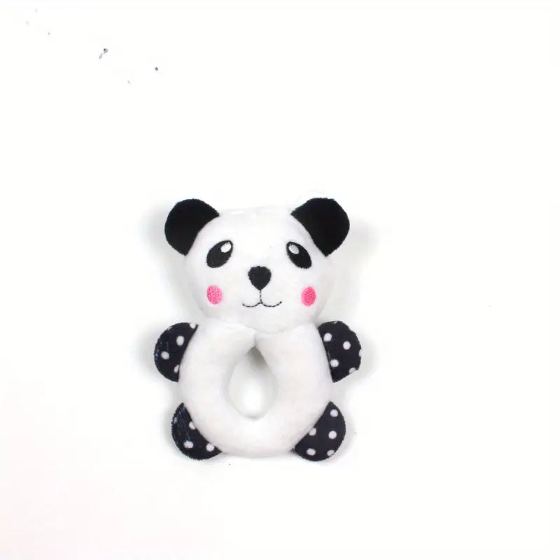 Green Frog Plush Dog Toy, Panda Plush Dog Toy, Pink Bunny Plush Dog Toy, Yellow Chick Plush Dog Toy, Pink Pig Plush Dog Toy.