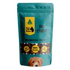 Unleash the Aussie Spirit in Your Pup: Kangaroo Leg Cube Dog Treats - The All-Natural, Superfood Snack! 