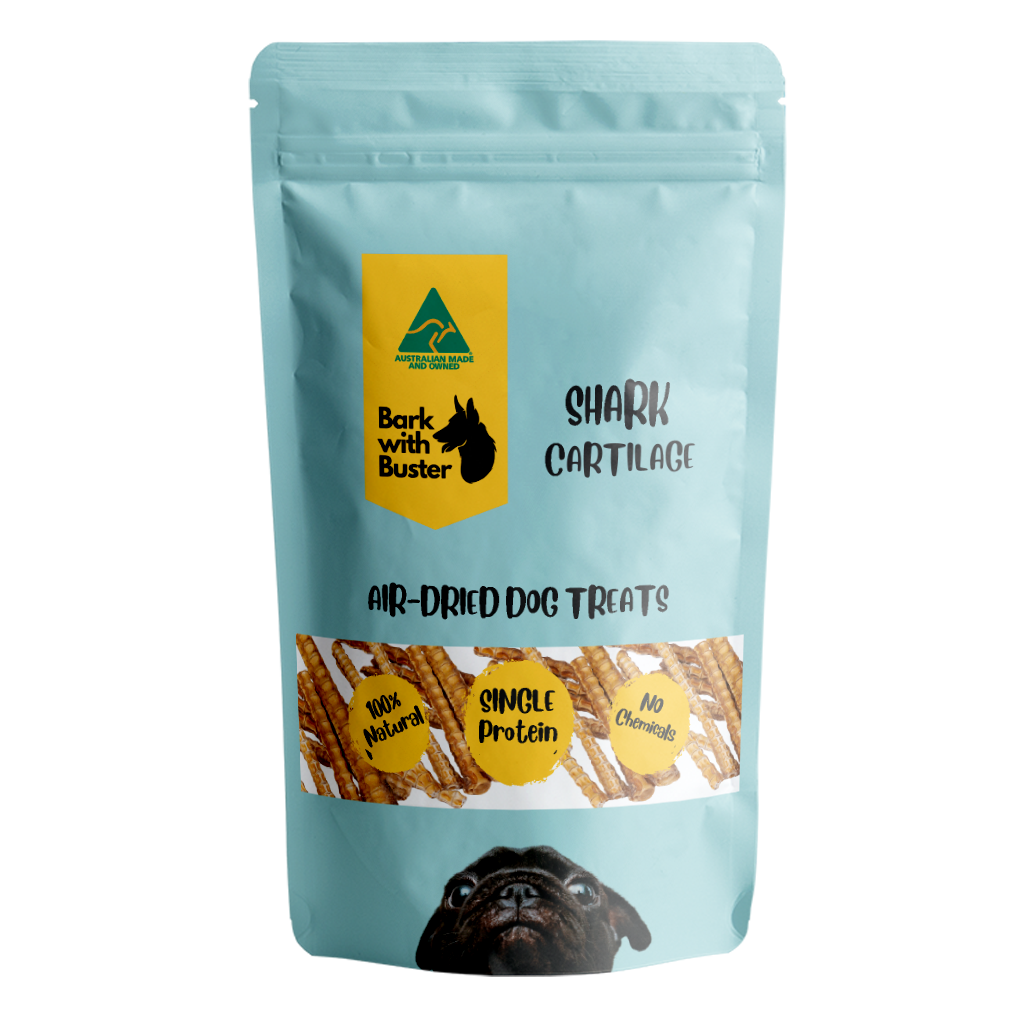 Shark cartilage dog treat air dehydrated