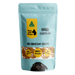 Shark cartilage dog treat air dehydrated