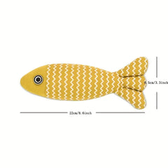 Unleash the Fun with Bark with Buster's Purr-fectly Realistic Plush Fish Toy Cat or Dog Toy - bark-with-buster