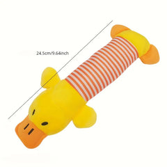 Is your furry friend ready for some tail-wagging fun? Bark with Buster's adorable squeaky plush dog toys are guaranteed to put a smile on your pup's face and a playful bounce in their step! 