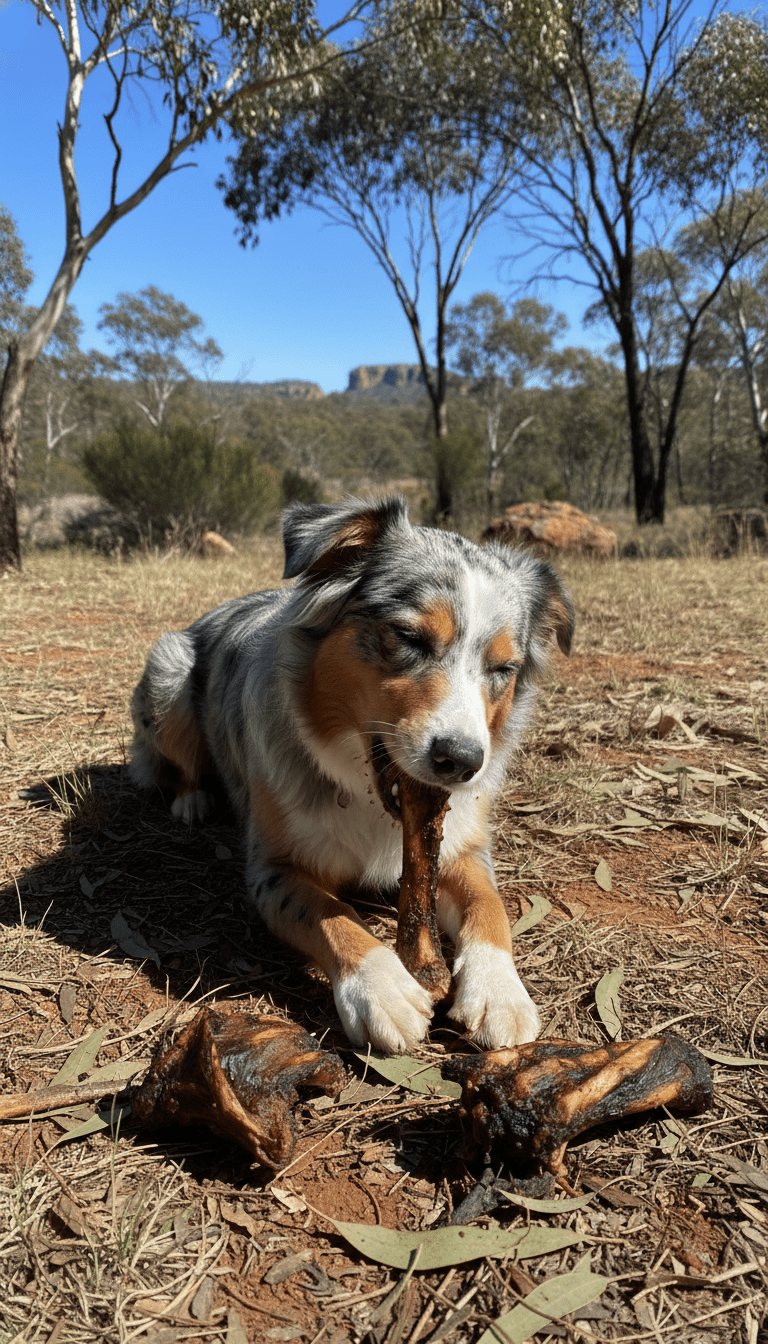 Australian Emu Rib Pieces for Dogs – Natural Dental Chew - Bark with Buster