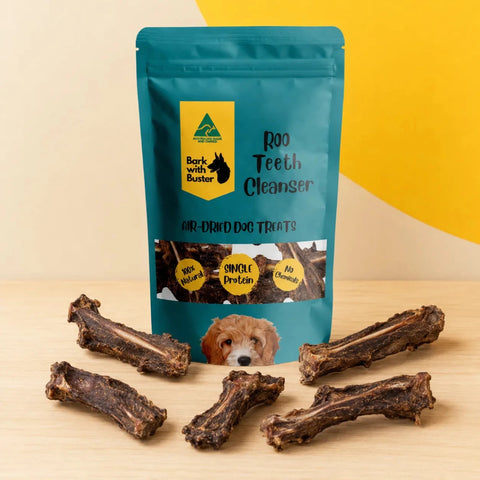 Award-Winning Kangaroo Dental Chews | Product of the Year 2026 - Bark with Buster