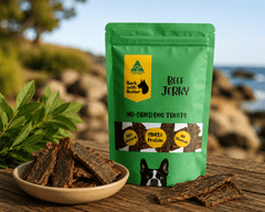 Beef Jerky Dog Treats – Thick Chewy Strips | 100% Australian & Naturally Air - Dehydrated - Bark with Buster