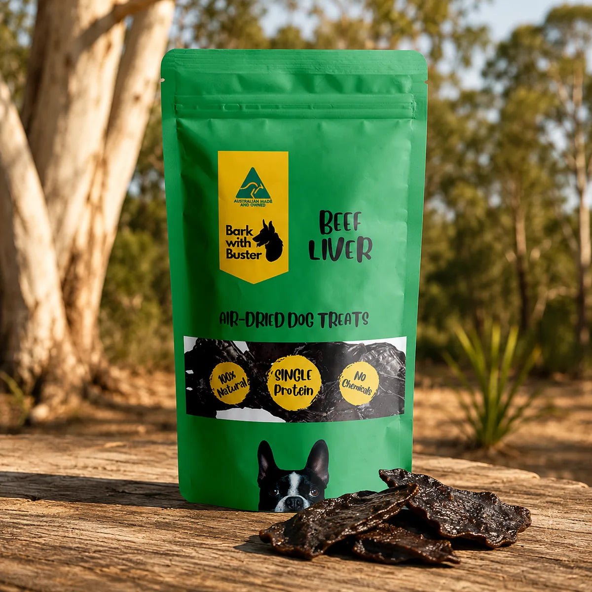 Beef Liver Dog Treats – Natural Training Rewards - Bark with Buster