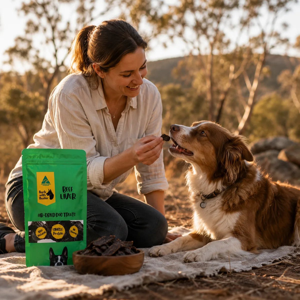 Beef Liver Dog Treats – Natural Training Rewards - Bark with Buster