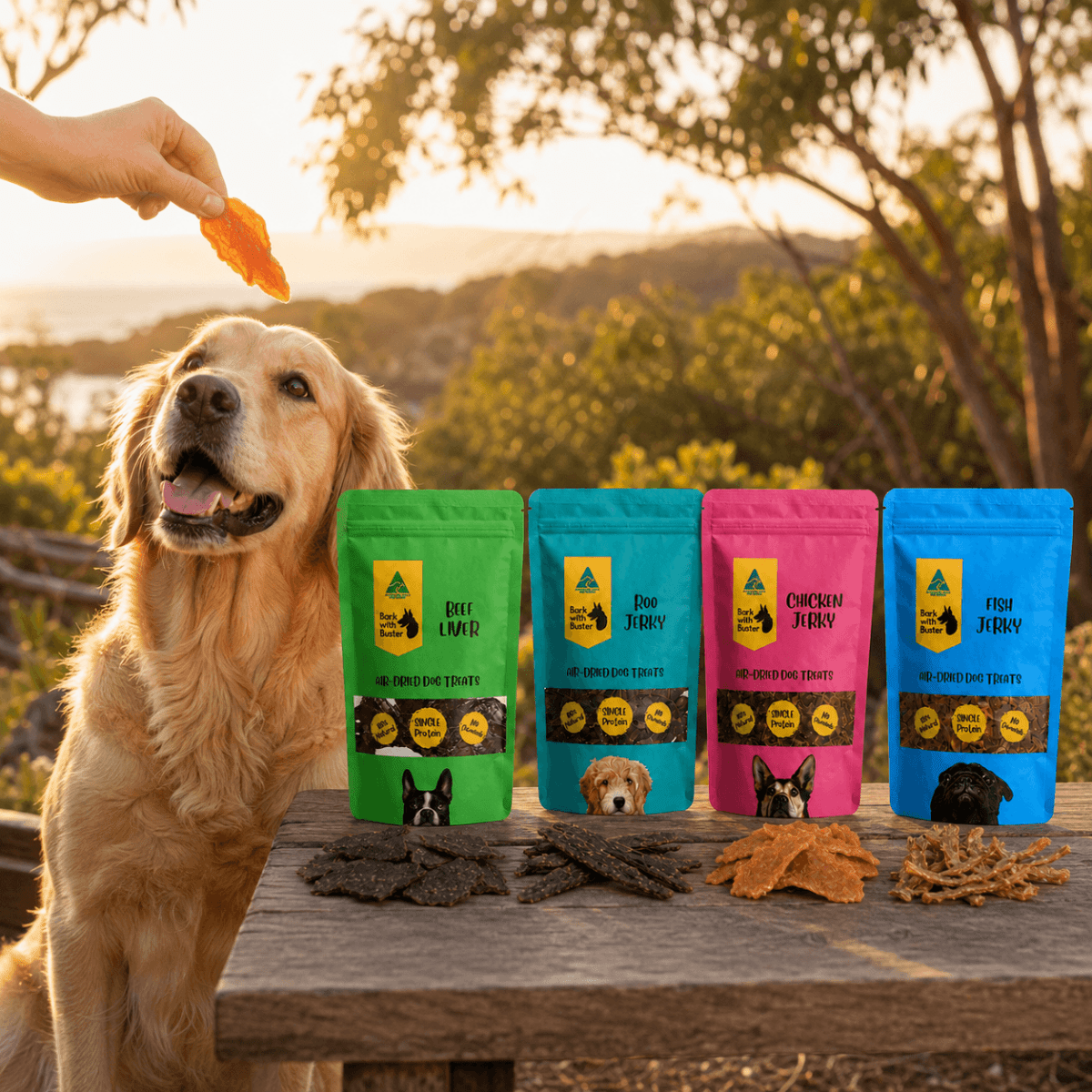 Bulk Dog Treat Saver Pack - Bark with Buster