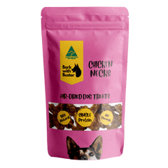 Chicken Necks Dog Treats - Natural crunchy Australian chews