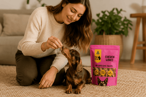 Chicken Wing Dog Treats Australia | Natural Crunchy Dog Chews - Bark with Buster