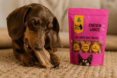 Chicken Wing Dog Treats Australia | Natural Crunchy Dog Chews - Bark with Buster